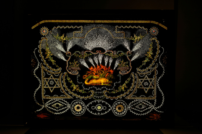 Le Bailly – Transparentbild Feuerwerk mit Drachen, Südfrankreich ca. 1700 Bildnachweis: Theaterwissenschaftliche Sammlung, Luca Strack für Sammlung Werner Nekes Le Bailly Transparentbild Feuerwerk mit Drachen Südfrankreich ca. 1700 Bildnachweis: Theaterwissenschaftliche Sammlung, Luca Strack für Sammlung Werner Nekes